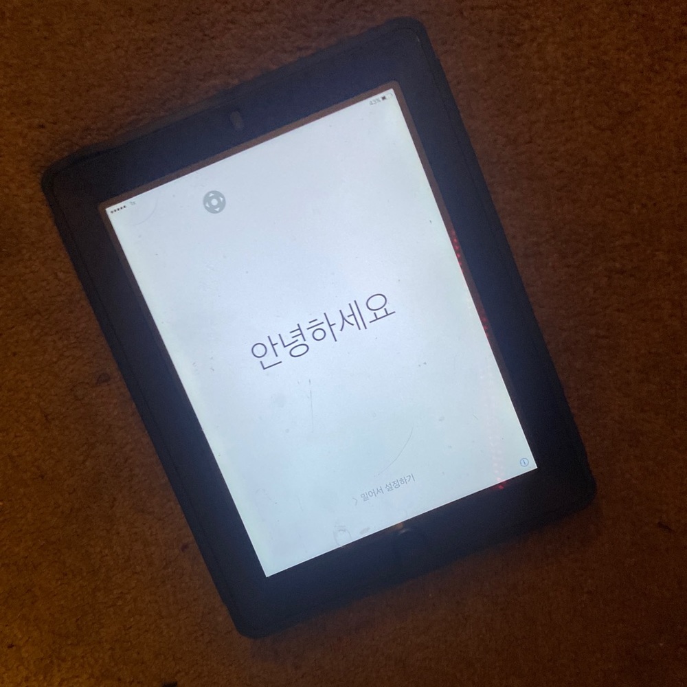 iPad Second (with case)
